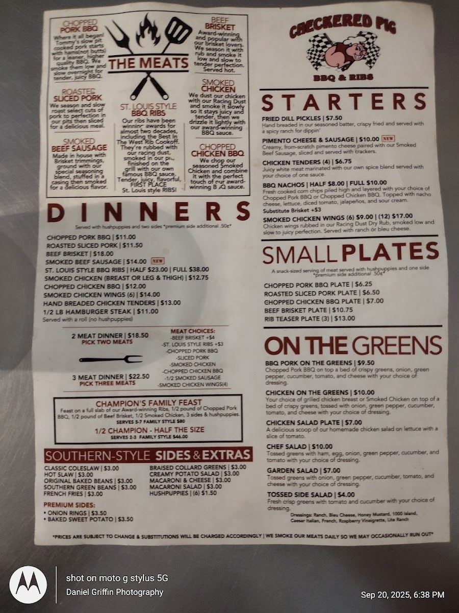 Checkered Pig BBQ & Ribs - 1