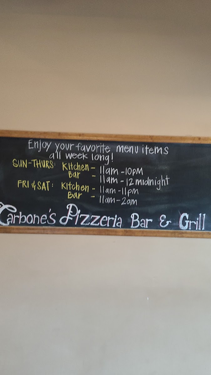 Carbone's Pizzeria Bar & Grill Mound - 6