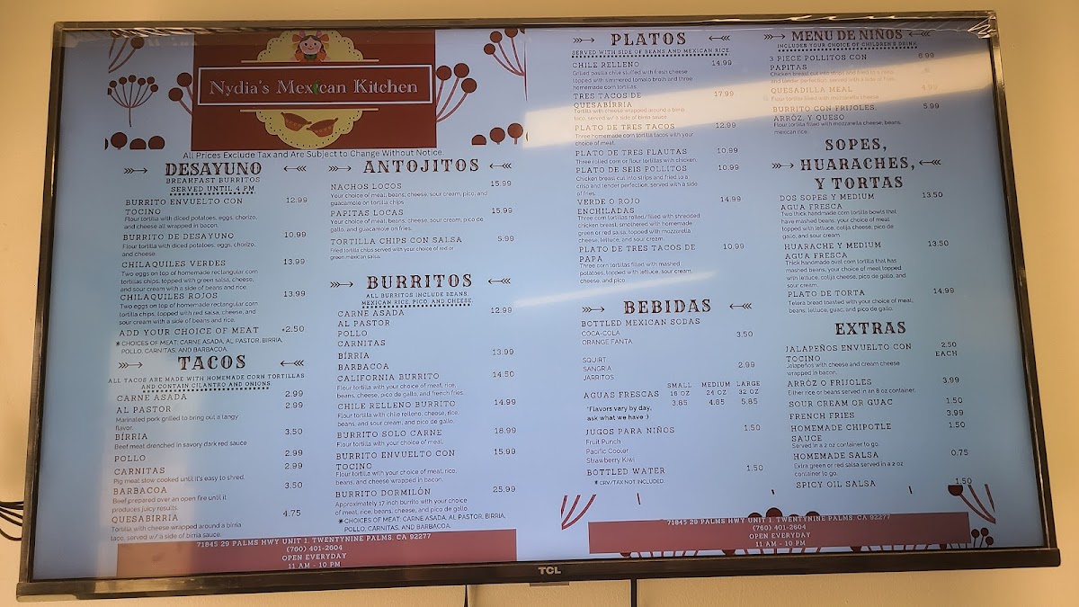 Nydia's Mexican Kitchen - 8