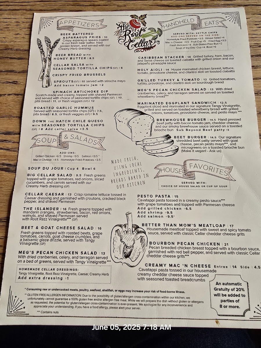 The Root Cellar Cafe - 1