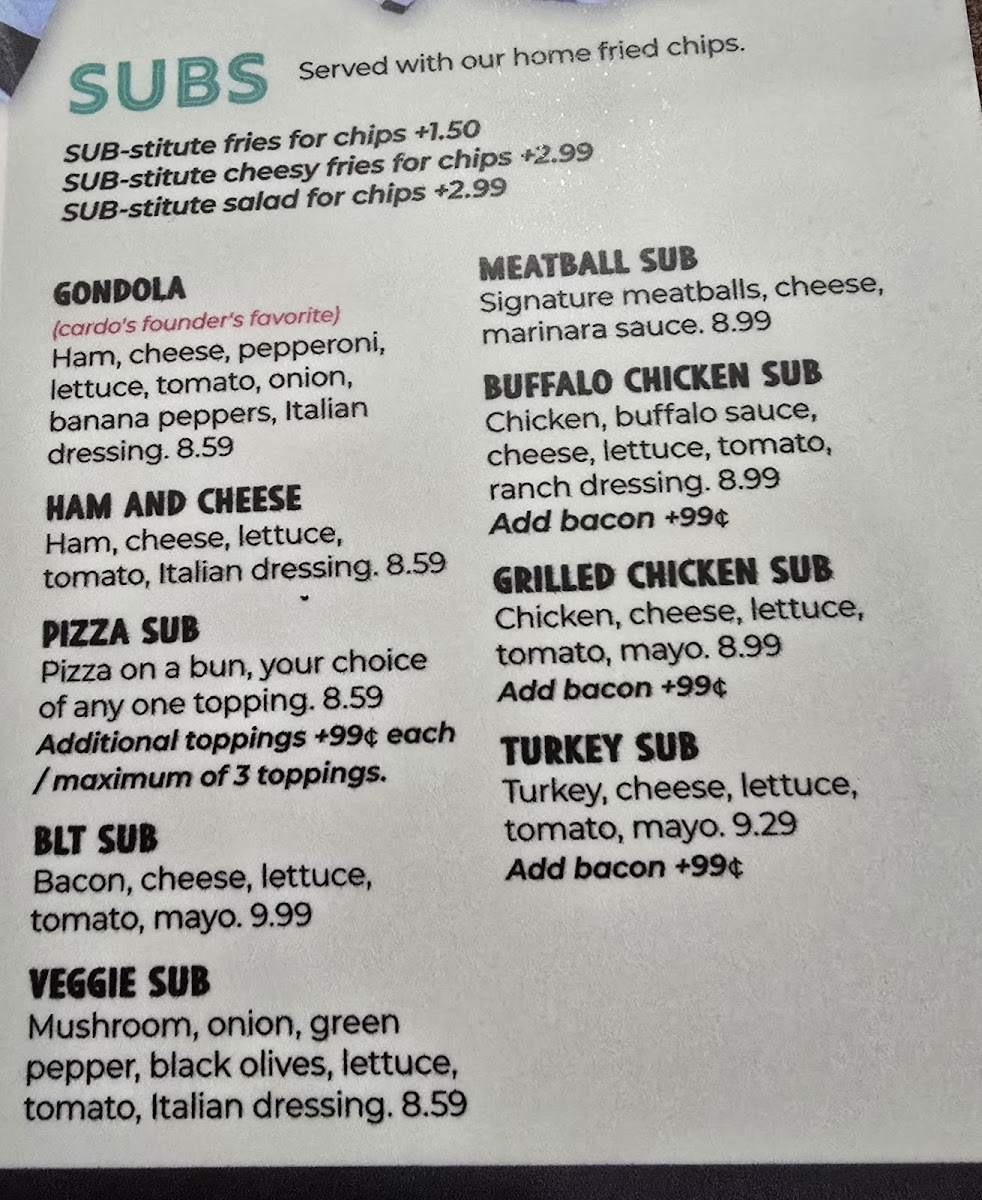 Cardo's Pizza & Tavern - 2