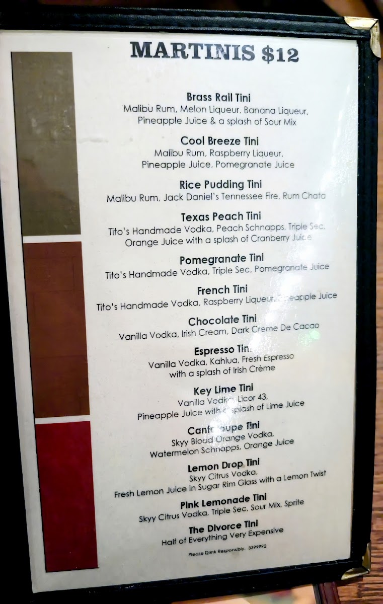 Brass Rail Bar & Grill - 1