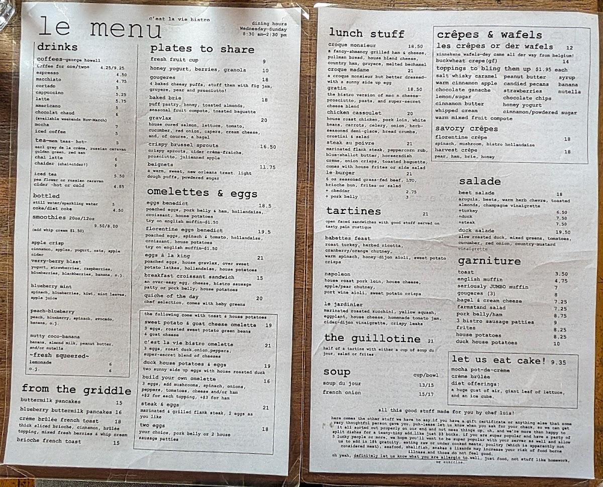 C'est La Vie Bistro - 1