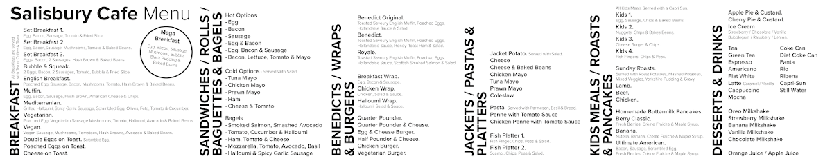 The Salisbury Cafe - 1