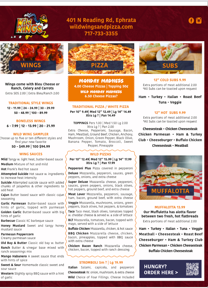 Wild Wings Pizza & Things - 1