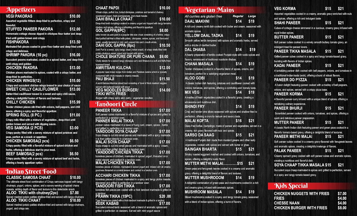 Chilly Masala Indian Cuisine - 1