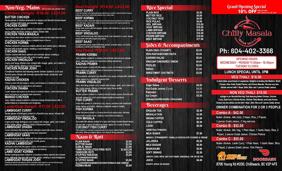 Chilly Masala Indian Cuisine - 2