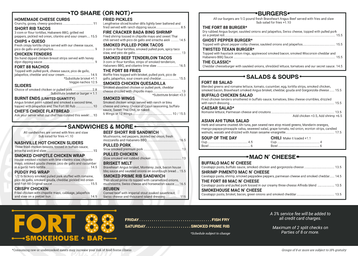 Fort 88 Smokehouse - 2