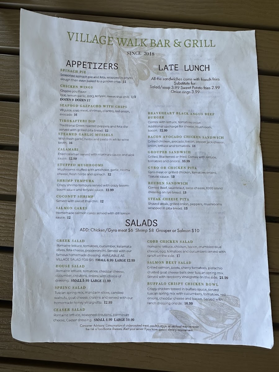 Village Walk Bar & Grill - 2