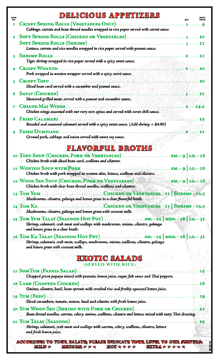 Thai Chiang Mai Restaurant - 1