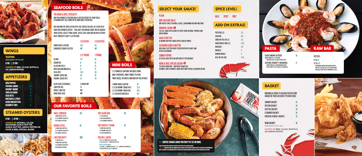 Hook & Reel Cajun Seafood & Bar - 1