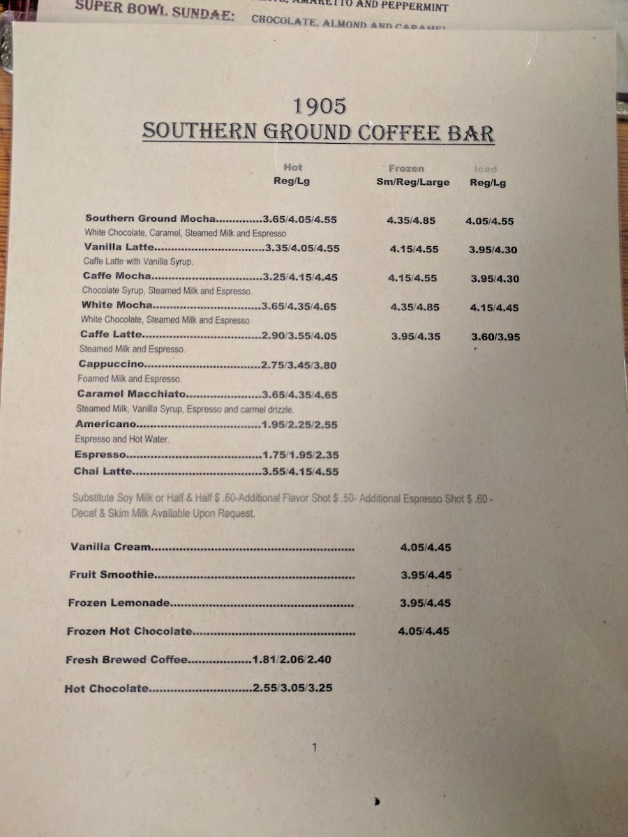 1905 Featuring Fox's Pizza Den & Southern Ground Coffee Bar - 5