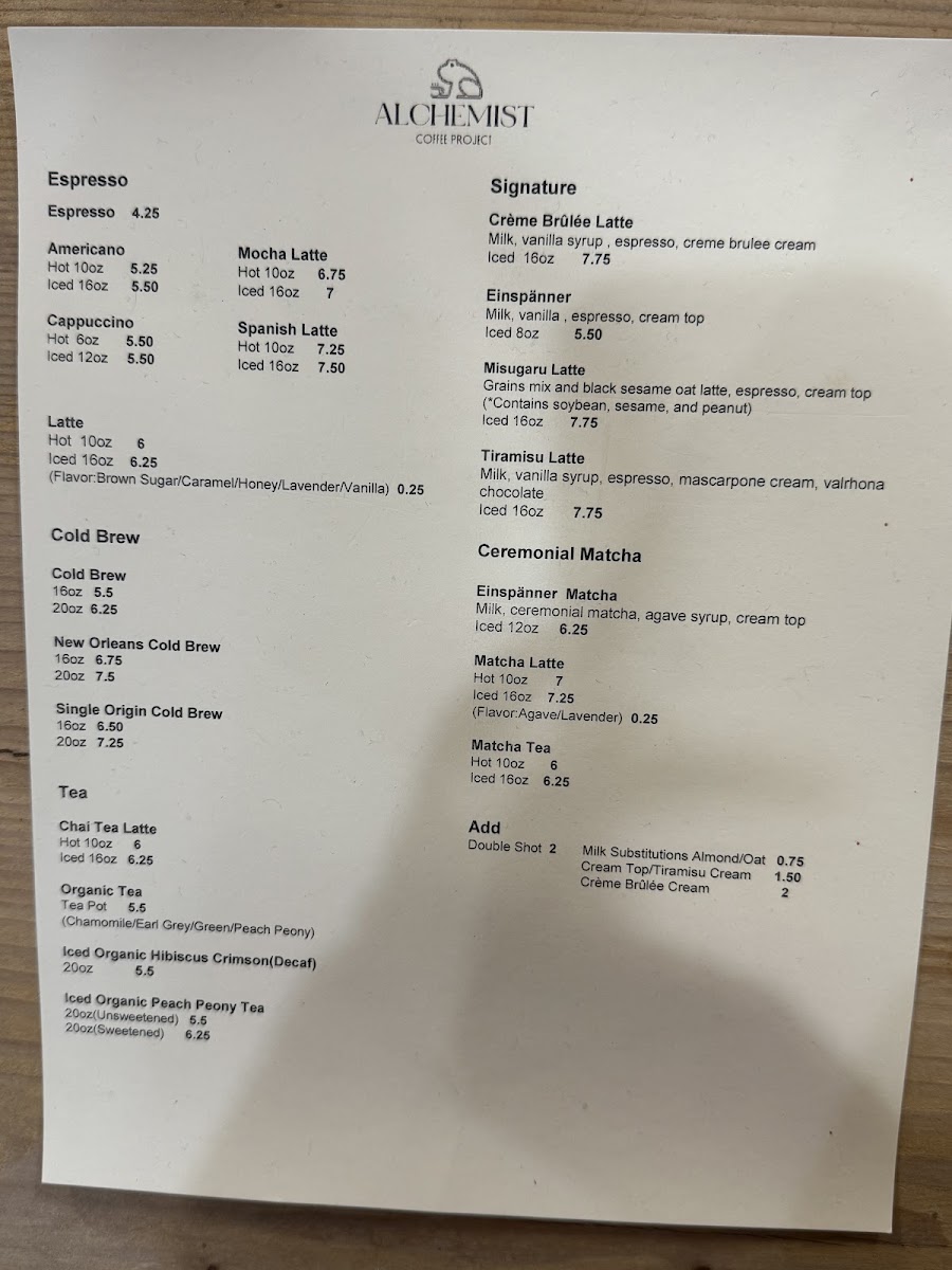 Alchemist Coffee Project at The Pearl - 2