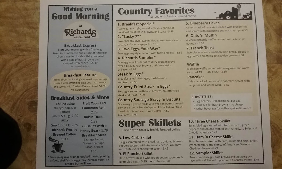 Richards Restaurant - Bluffton,IN - 1