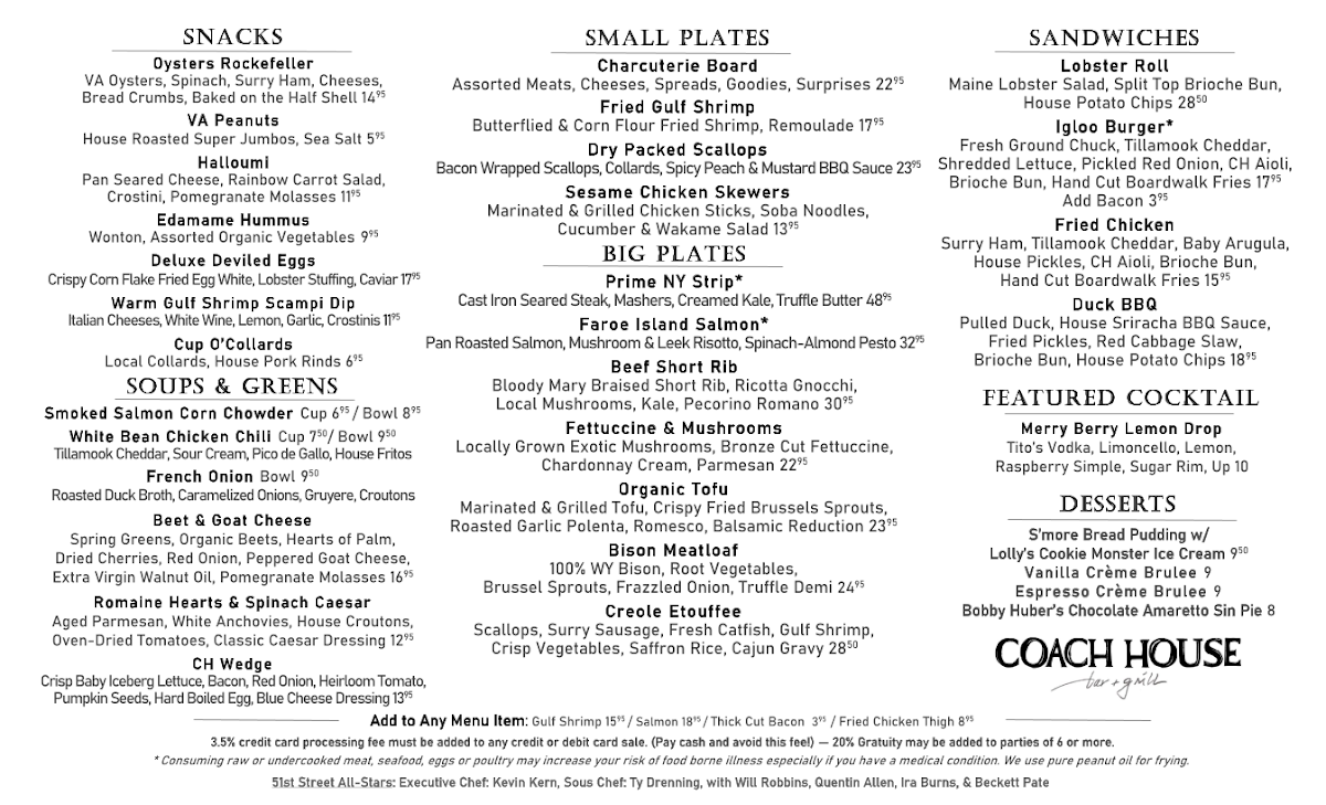 Coach House Bar & Grill - 1