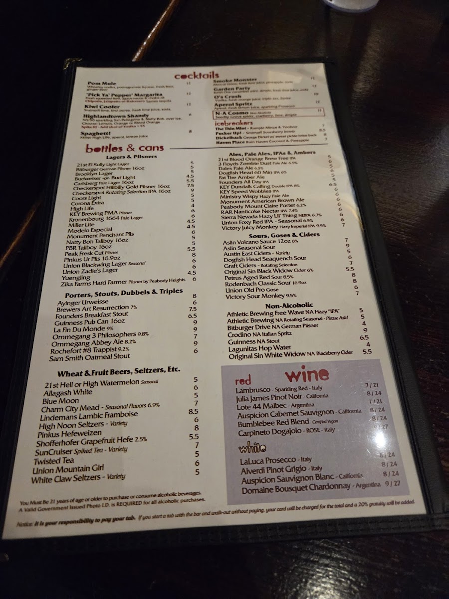 Johnny Rad's Pizzeria Tavern - 1