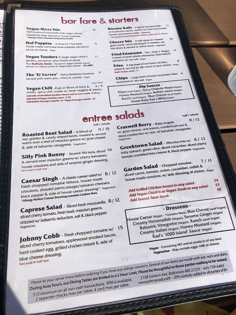 Johnny Rad's Pizzeria Tavern - 5