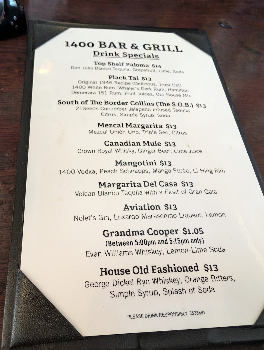 1400 Bar & Grill - 5