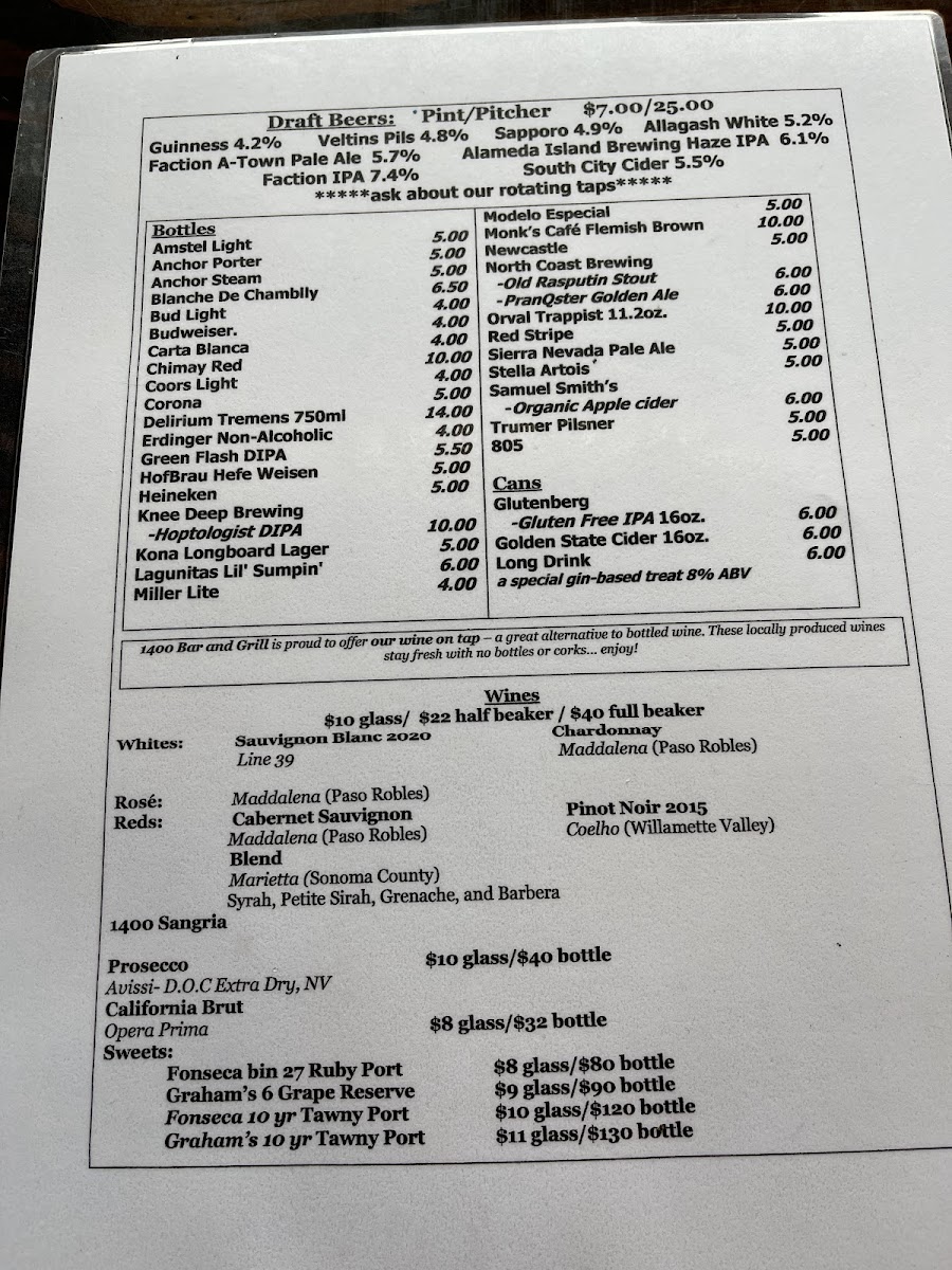 1400 Bar & Grill - 7