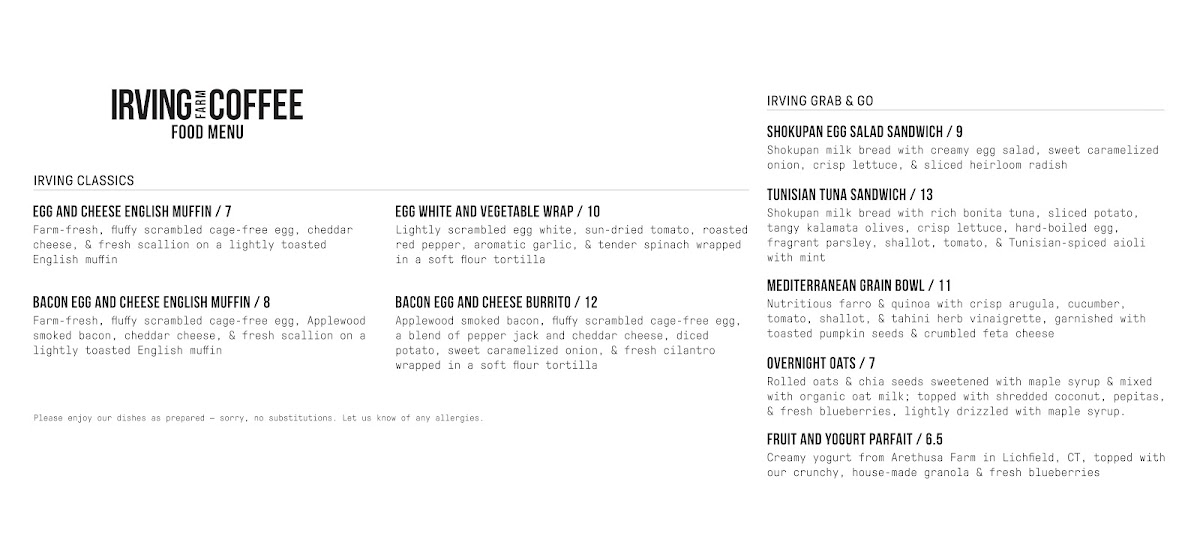 Irving Farm Coffee - 1