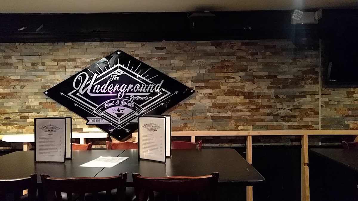 The Redlands Underground Restaurant and Bar