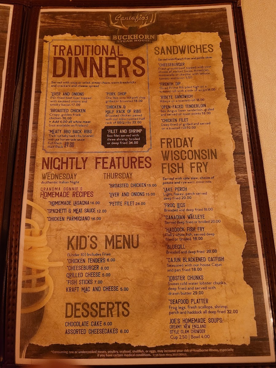 Cantafio's Buckhorn Supper Club - 4