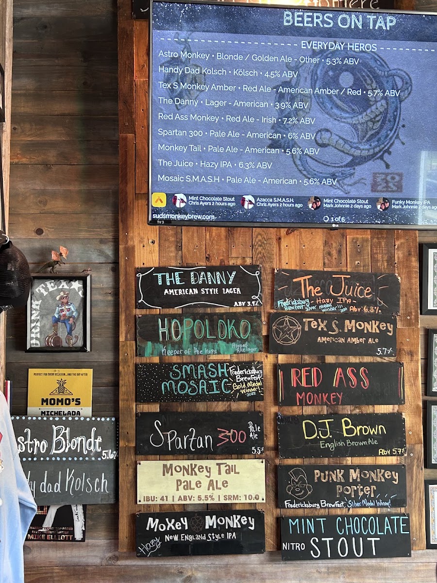 Suds Monkey Kitchen & Brewery Dripping Springs - 1