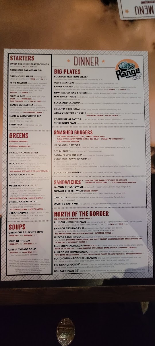 Range Cafe Coors - 5