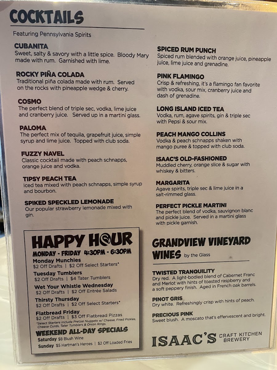 Isaac's Craft Kitchen & Brewery - Greenfield - 1