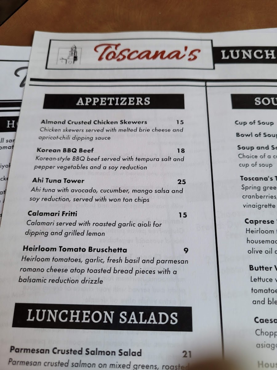 Toscana's Ristorante - 5