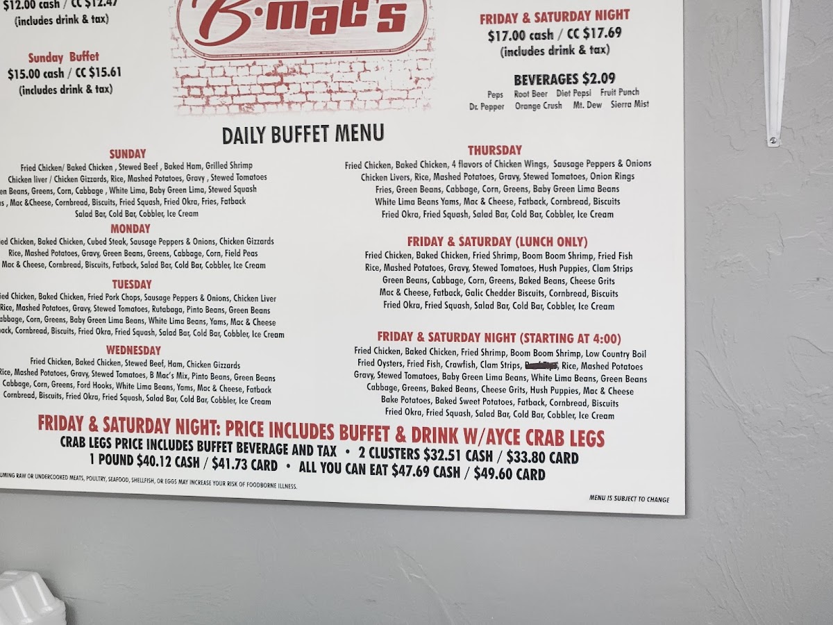 B-Mac’s Buffet - 2