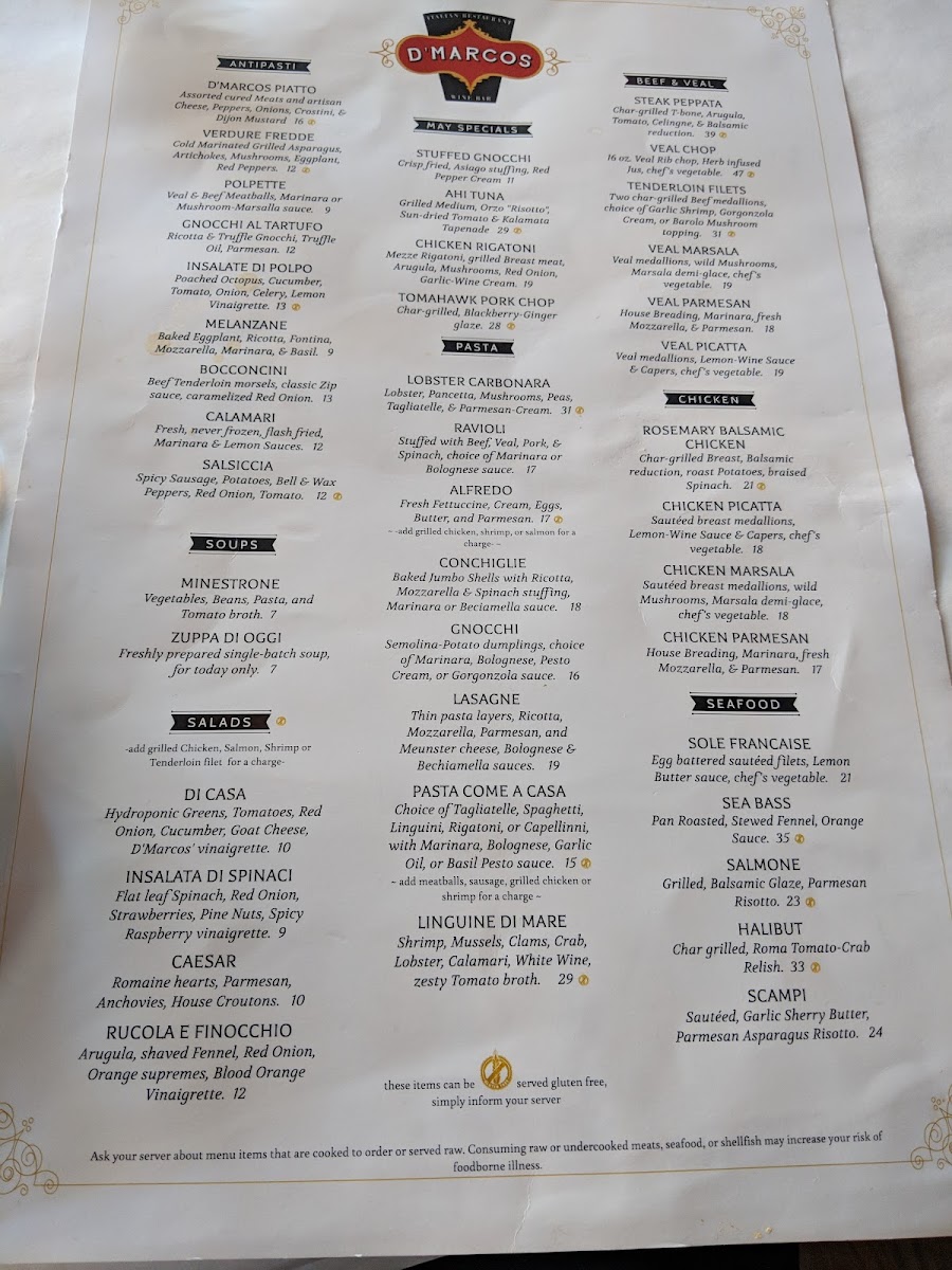 D'Marcos Italian Restaurant and Wine Bar - 7