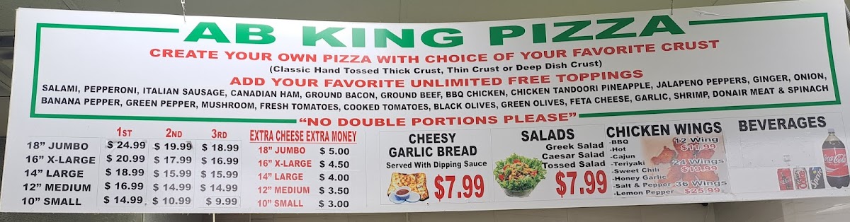 A B King Pizza - 6