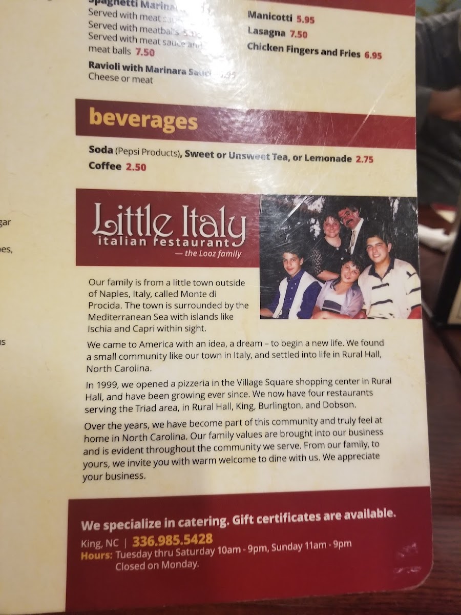 Little Italy Pizza & Italian Restaurant - 2