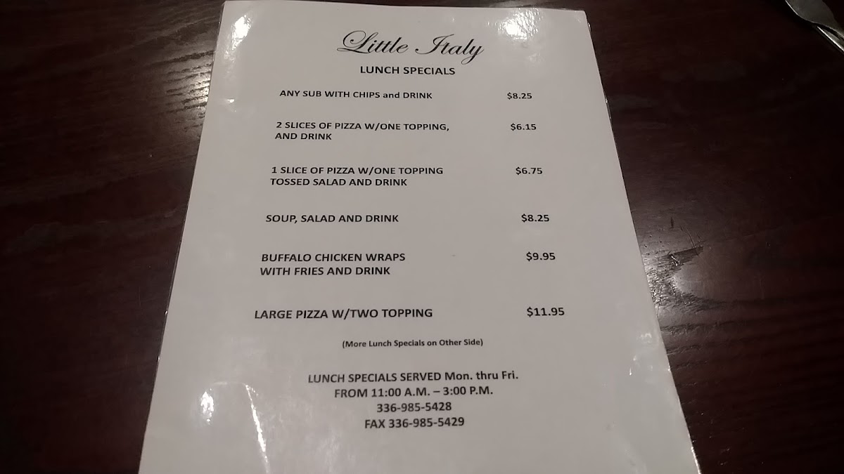 Little Italy Pizza & Italian Restaurant - 3