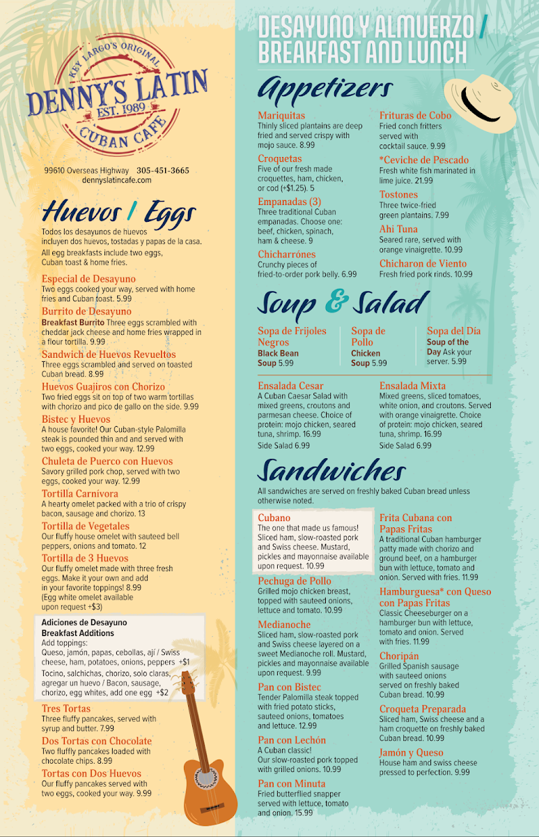 Dennys Latin Cafe - 1