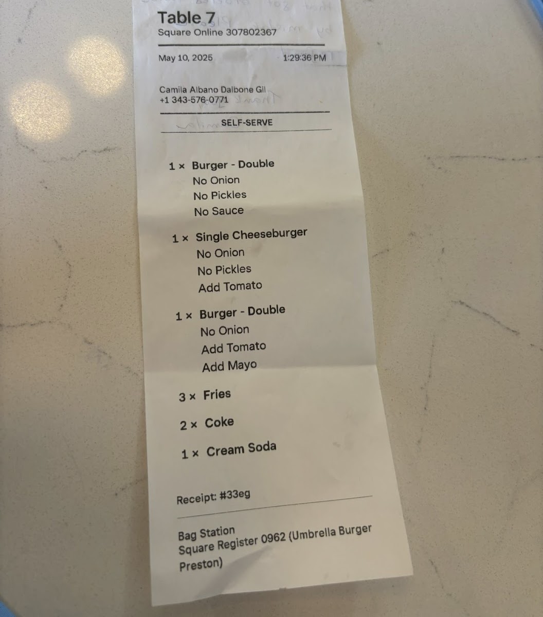 Umbrella Burger - 10