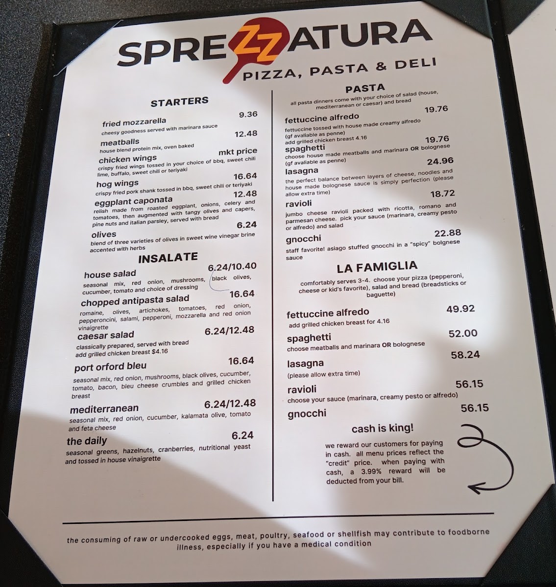 Sprezzatura Pizza, Pasta & Deli - 1