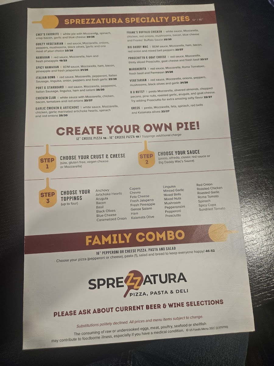 Sprezzatura Pizza, Pasta & Deli - 5