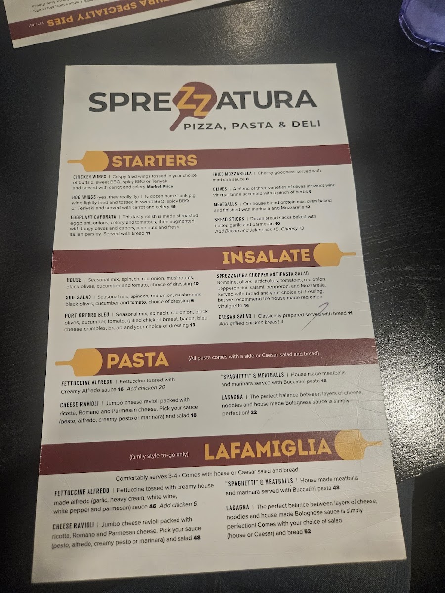 Sprezzatura Pizza, Pasta & Deli - 6