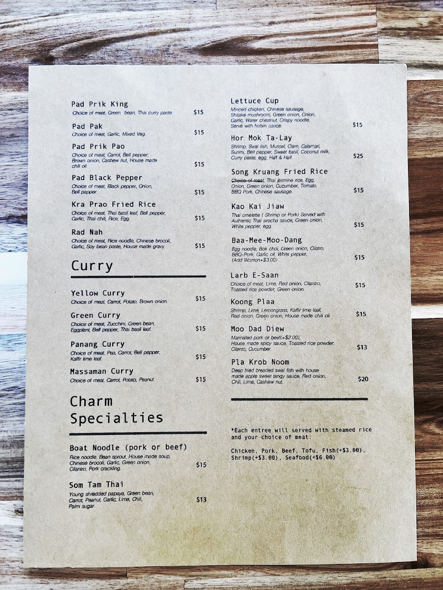 Charm Thai Kitchen - 9