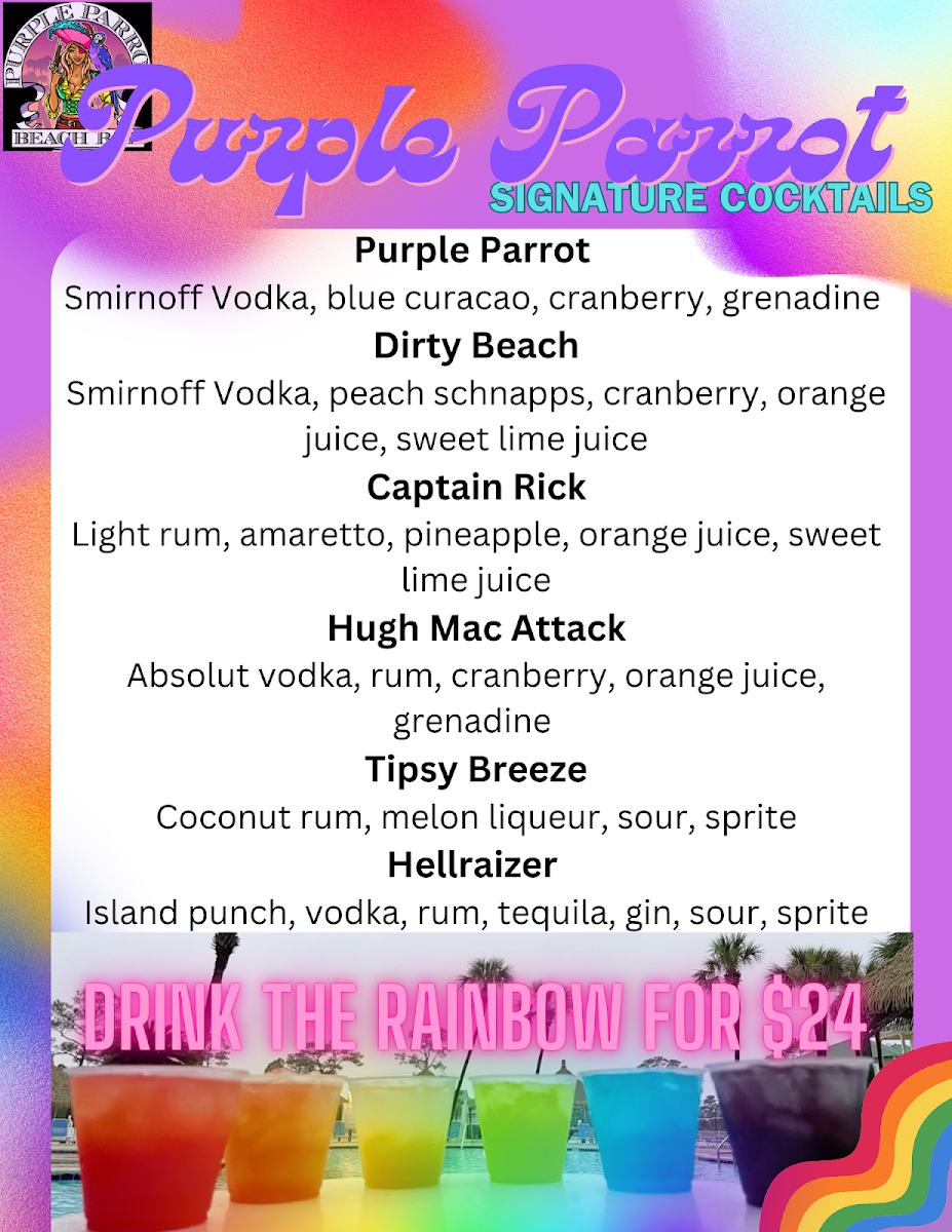 Purple Parrot Beach Bar & Grill - 2