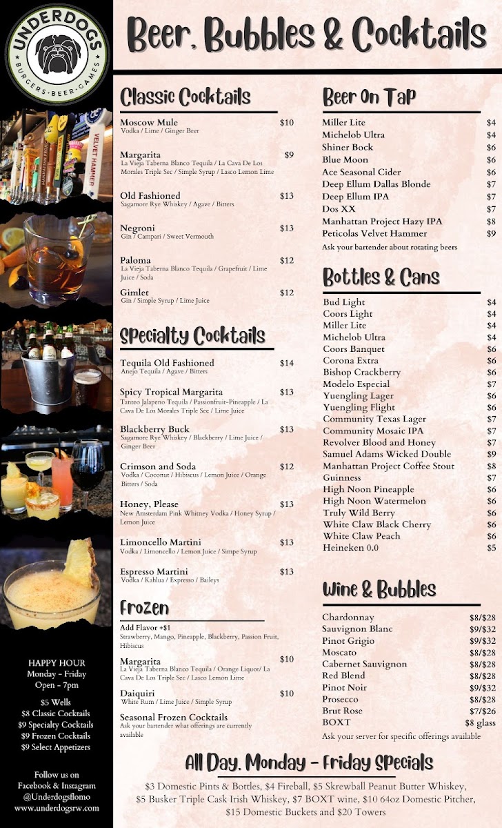 Underdogs Burgers & Brews - 1