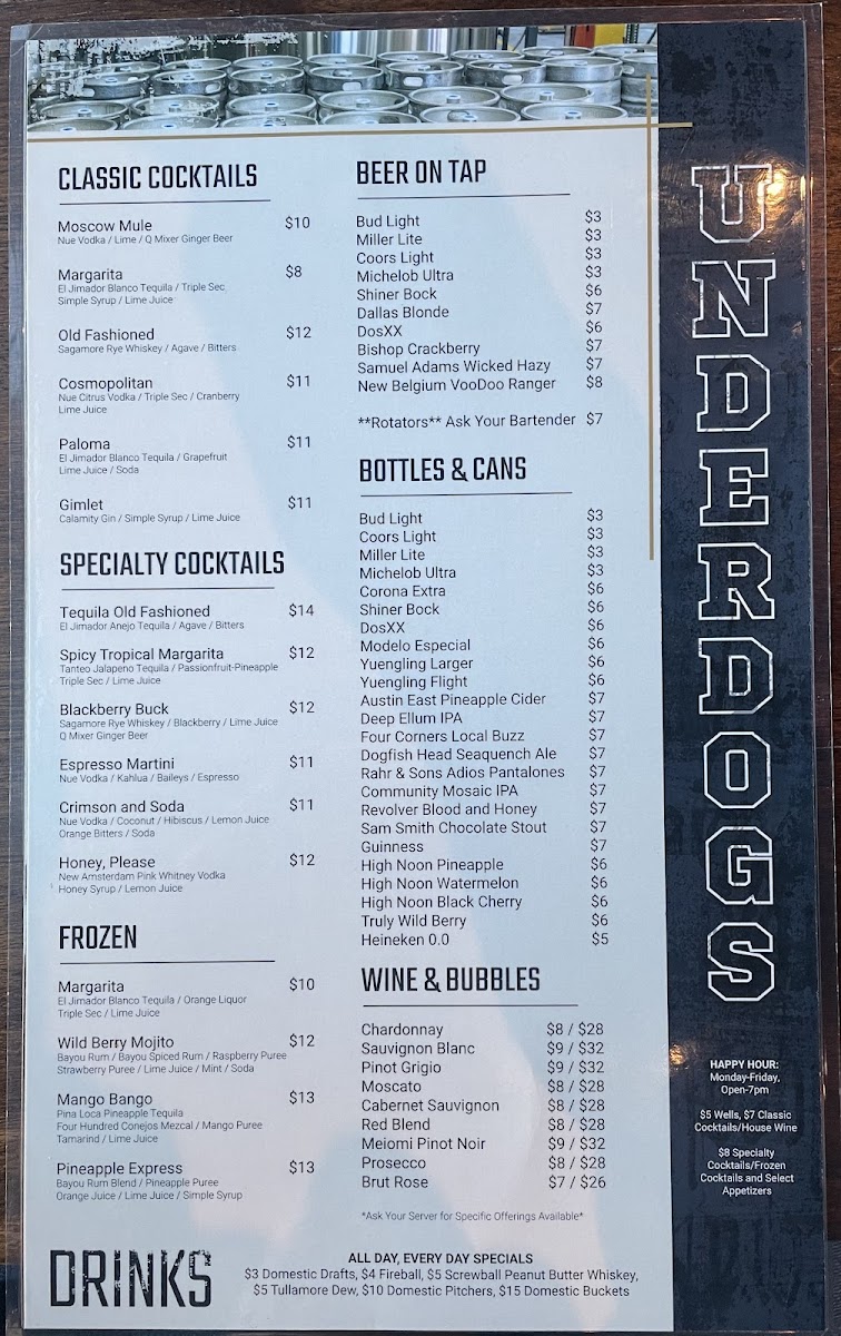 Underdogs Burgers & Brews - 6