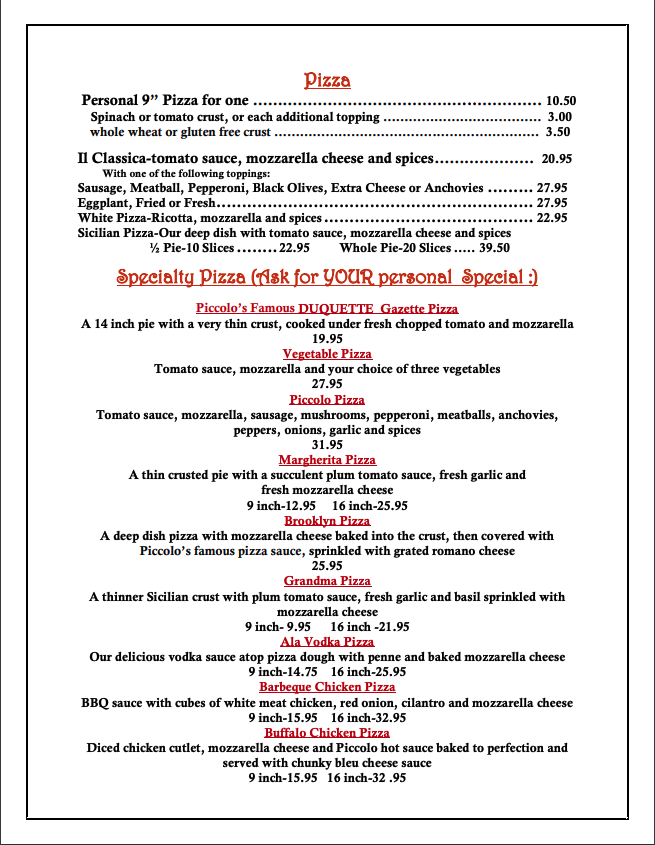 Piccolo Ristorante Bellmore - 7