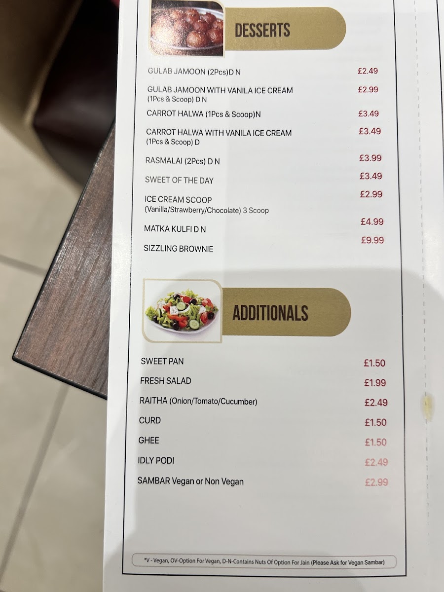 Veg Chennai Srilalitha -Wembley - 2