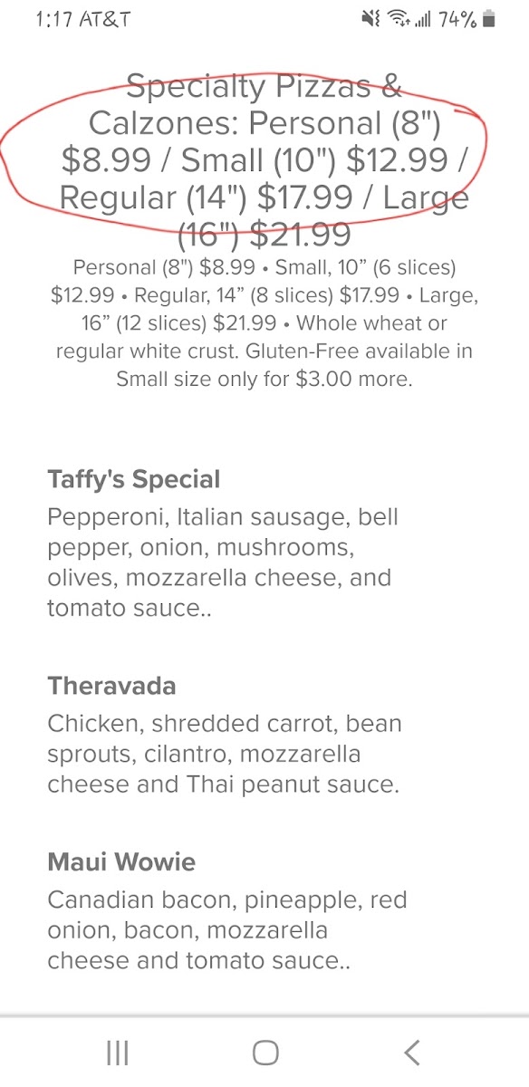 Taffy's Pizza - 4