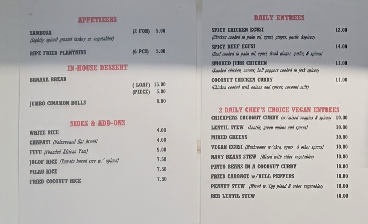 Immys African Cuisine - 2