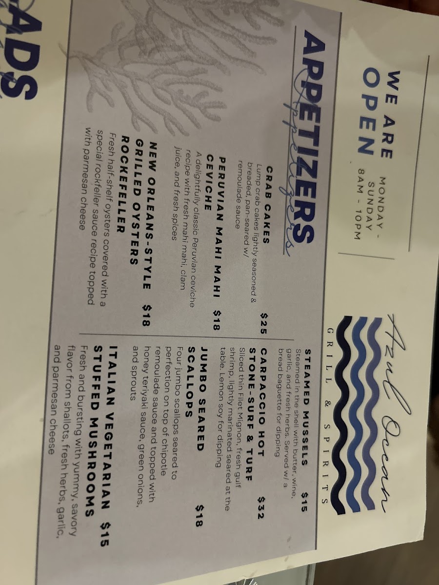 Azul Ocean Grill & Spirits - 5