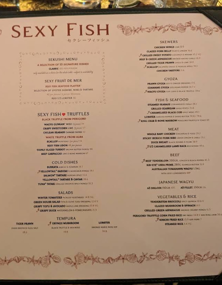 Sexy Fish Mayfair - 1